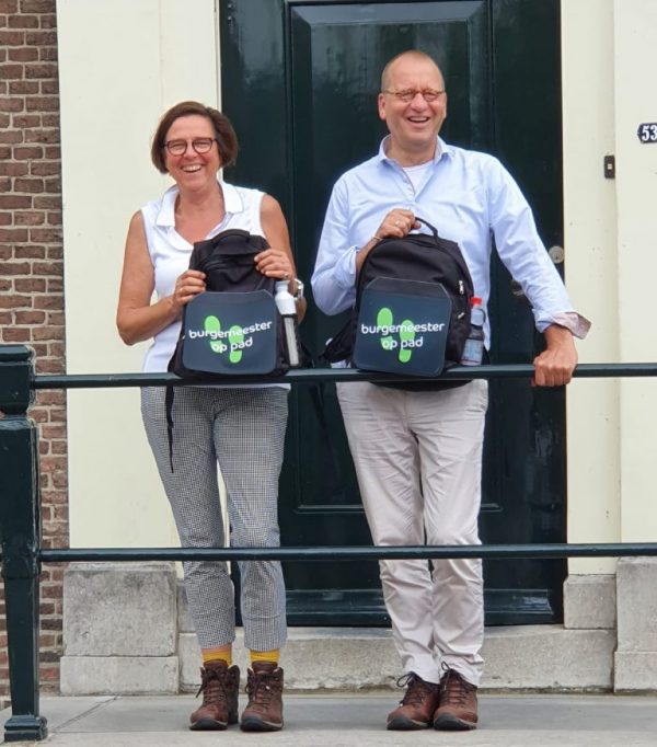 Wandeling burgemeester Segers in Nieuwpoort